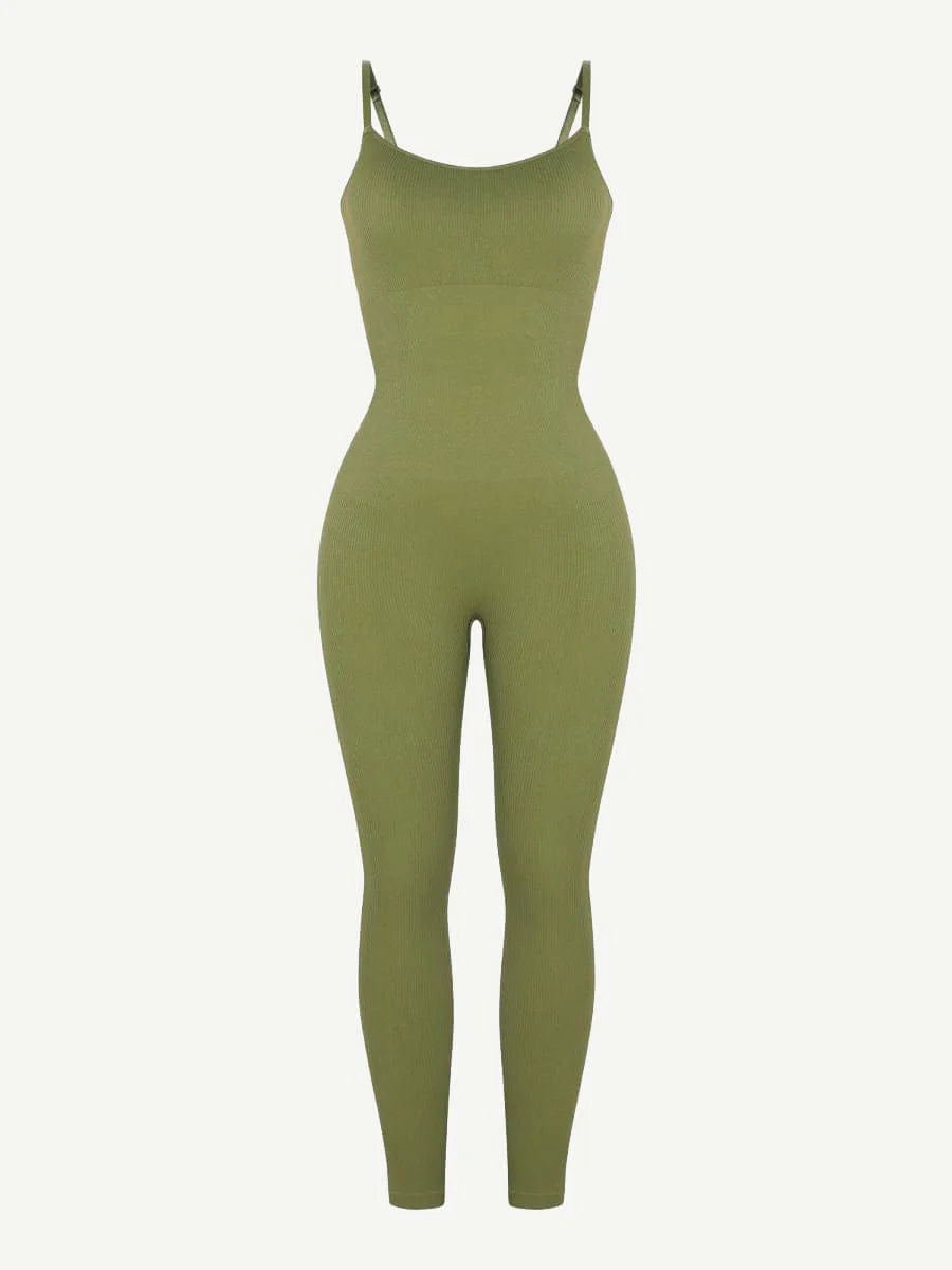 SculptFit Sleeveless Jumpsuit