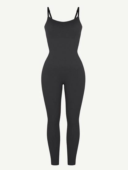 SculptFit Sleeveless Jumpsuit