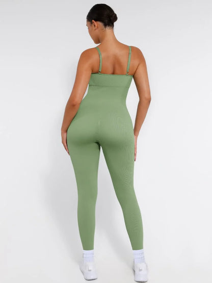 SculptFit Sleeveless Jumpsuit