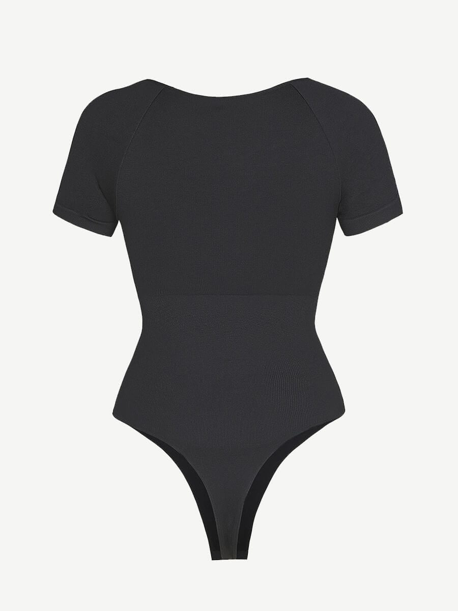 OuterContour Low-Neck Thong Bodysuit