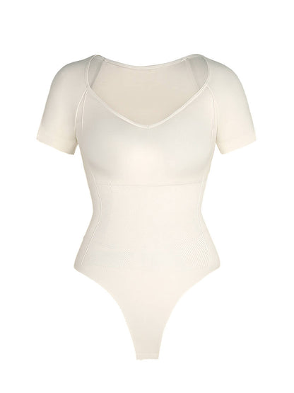 OuterContour Low-Neck Thong Bodysuit