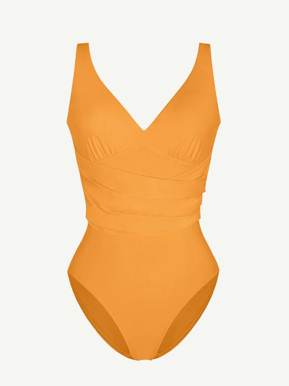 Sculptfit One Piece V Neck Swimsuit